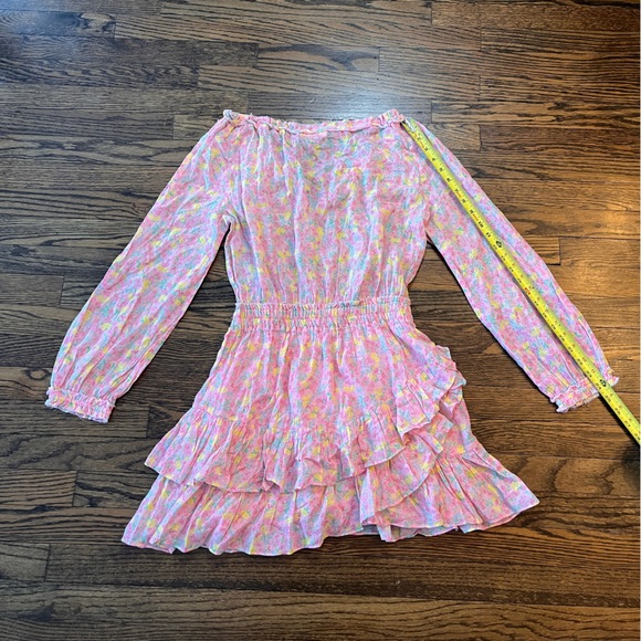 LoveShackFancy Rayna Mini Dress - Picture 2 of 12